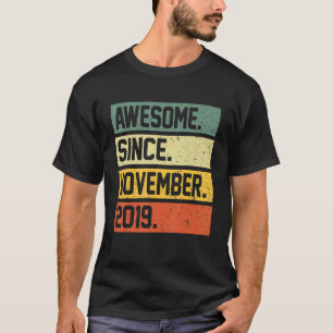 3. Geburtstag 3 Jahre Phantastisch seit 20. Novemb T-Shirt