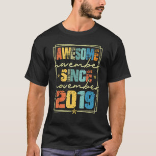 3. Geburtstag 3 Jahre Phantastisch seit 2. Novembe T-Shirt