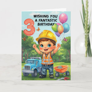 3. Geburtstag Karte