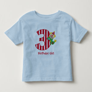 3. Geburtstags-wellenartig bewegender Kleinkind T-shirt