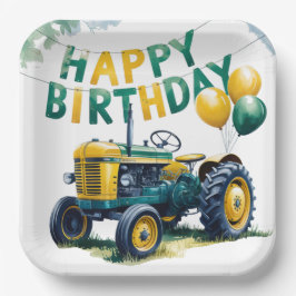 3. Geburtstagsbash für Gear Tractor Pappteller