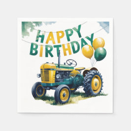 3. Geburtstagsbash für Gear Tractor Serviette