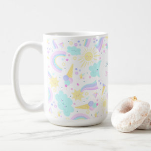 3. Geburtstagsfeier Tasse mit einem lustigen Einho