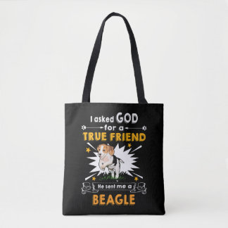 3 Gefragt Gott Wahrer Freund A Beagle Tasche