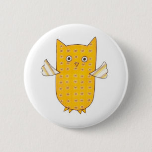 3 Gelbe Augenbrauen - Flatschtaste Button