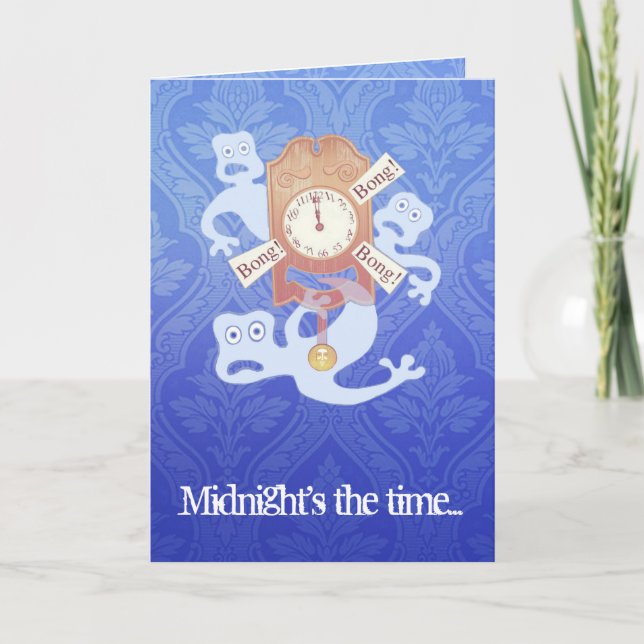 3 Ghosts (Halloween poem) card Karte (Vorderseite)