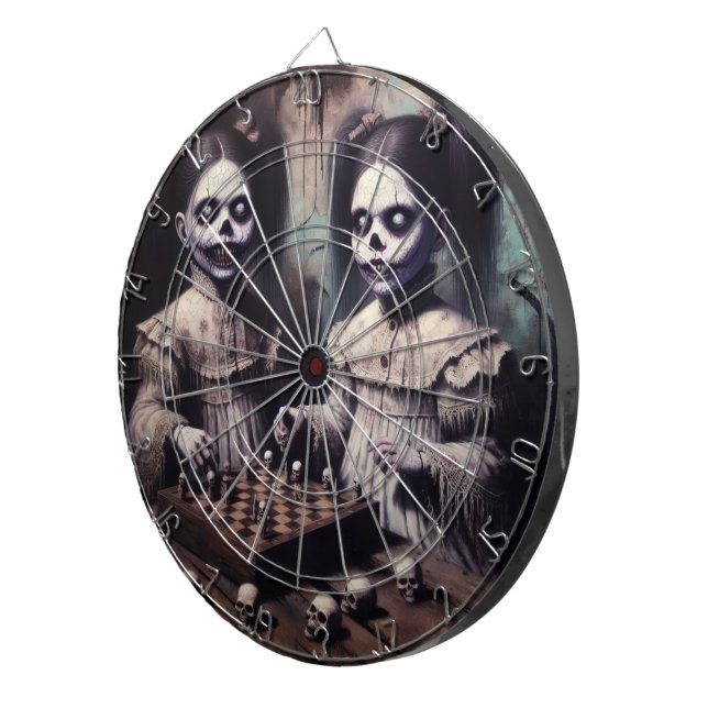 #3 Gothic Spaß  Dartscheibe (Vorderseite rechts)