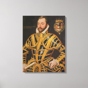 3. Graf Williams Somerset von Worcester Leinwanddruck