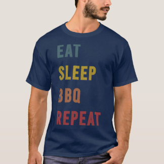 3 Grillen Geschenk Sleep GRILLEN wiederholen T-Shirt