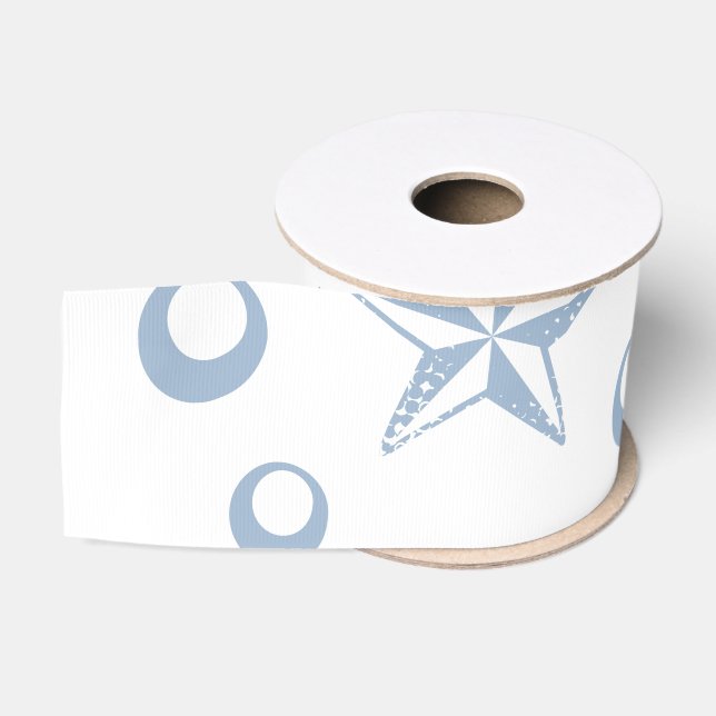3" Grosgrain Ribbon Seepferd Ocean Beach Water Ripsband (Spule)