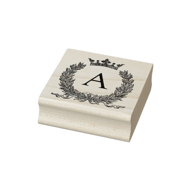 3 Größen Gummi Briefmarke Monogramm Anfangsbuchsta Gummistempel (Stempel)