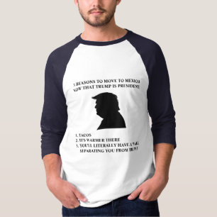 3 GRÜNDE FÜR DEN ZUGANG ZUM MEXIKO-T - SHIRT
