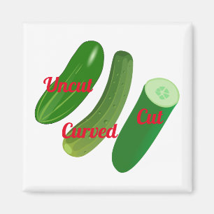 3 Gurken Thunder_Cove Magnet