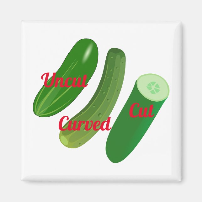 3 Gurken Thunder_Cove Magnet (Vorne)