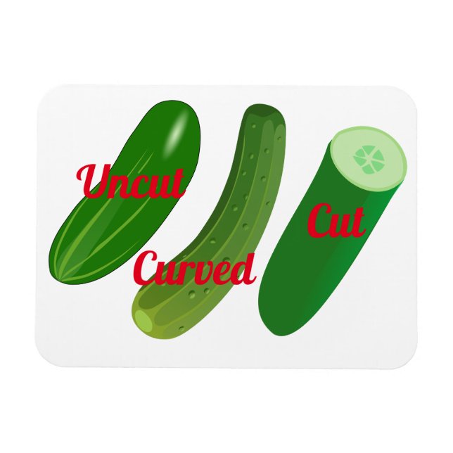 3 Gurken Thunder_Cove Magnet (Horizontal)