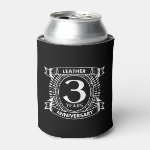 3. Hochzeitstag Not leidendes Wappen Dosenkühler