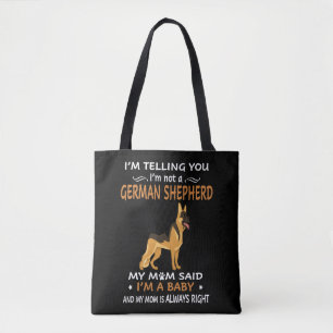 3 Ich sage dir, ich bin kein deutscher Hirte meine Tasche