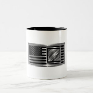 3. Infanterie-Division - Gepasste Flagge Zweifarbige Tasse