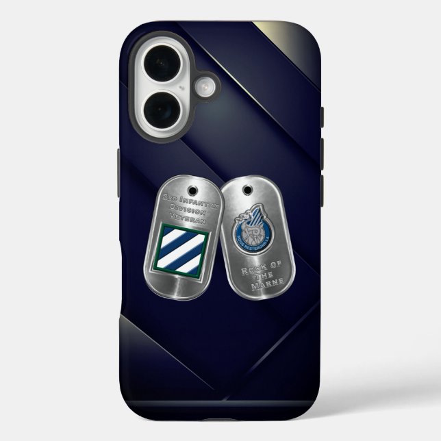 3. Infanterieabteilung iPhone 16 Hülle (Rückseite)