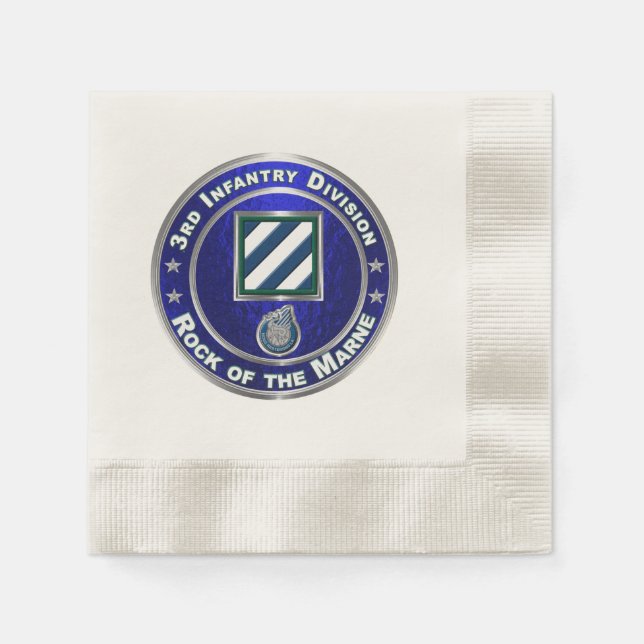 3. Infanterieabteilung Serviette (Vorderseite)