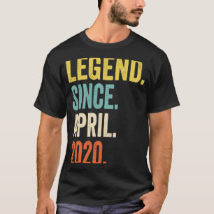 3 Jahre alte Legende seit 3. April 2020 T-Shirt