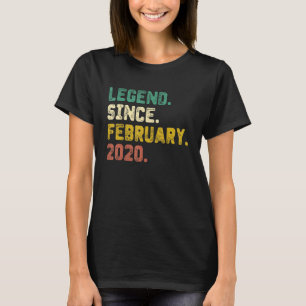 3 Jahre alte Legende seit 3. Februar 2020 T-Shirt