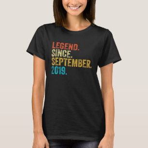 3 Jahre alter Geschenkbund seit September 2019 3.  T-Shirt