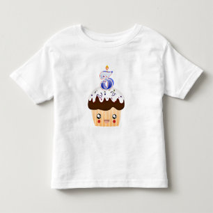 3 Jahre Cupcake T - Blue Kleinkind T-shirt
