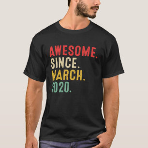 3 Jahre Phantastisch seit März 2020 3. Geburtstag T-Shirt