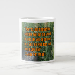 3 Johannes 1:11 WEBU Mug Jumbo-Tasse