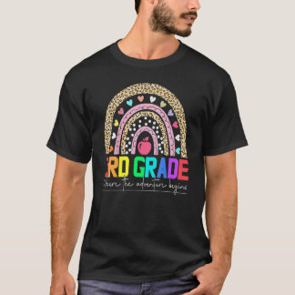 3. Klasse des Regenbogenleoparden T-Shirt
