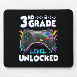 3. Klasse freigeschaltet Zurück zur Schule Erster Mousepad