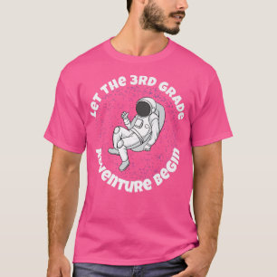 3. Klasse Lasse das Abenteuer Weltraumsportler sta T-Shirt