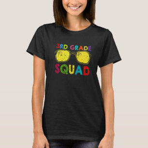 3. Klasse Squad Zurück zur Schule Dritte Klasse Le T-Shirt