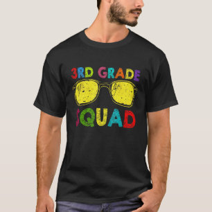 3. Klasse Squad Zurück zur Schule Dritte Klasse Le T-Shirt
