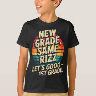 3. Klasse zurück zur Schule neue Klasse gleicher R T-Shirt