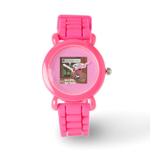 3 kleine sozial medien versierte Schweine Damen Uh Armbanduhr