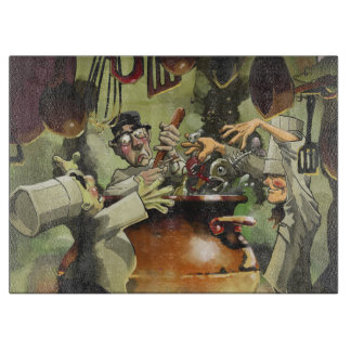 3 Kochs-dekoratives Glasschneiden-Brett Schneidebrett