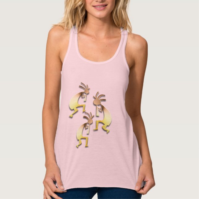 3 Kokopelli #61 Tank Top (Vorderseite)