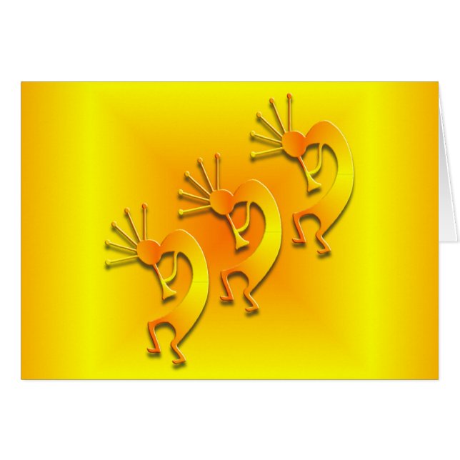 3 Kokopelli #89 (Vorderseite (Horizontal))