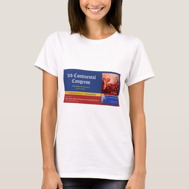 3. Kontinentalkongress T-Shirt (Vorderseite)
