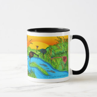 3 Kräne in Bosque Del Apache Tasse