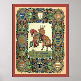 3. Kreuzzug ~ Knights Templar Poster
