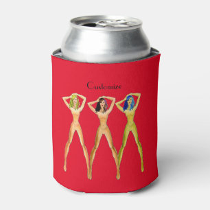 3 langbeinige Ladys Stehend Thunder_Cove Dosenkühler