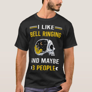 3 Leute klingeln Ringer Bells T-Shirt