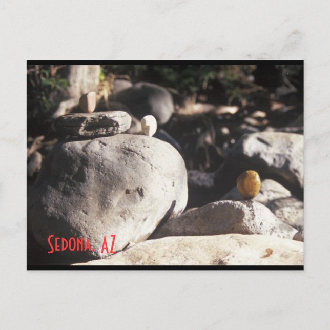 3 Liter Rocks Postkarte (Vorderseite)