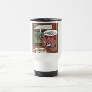 3 Little Social Media Savvy Schweine Reisebecher