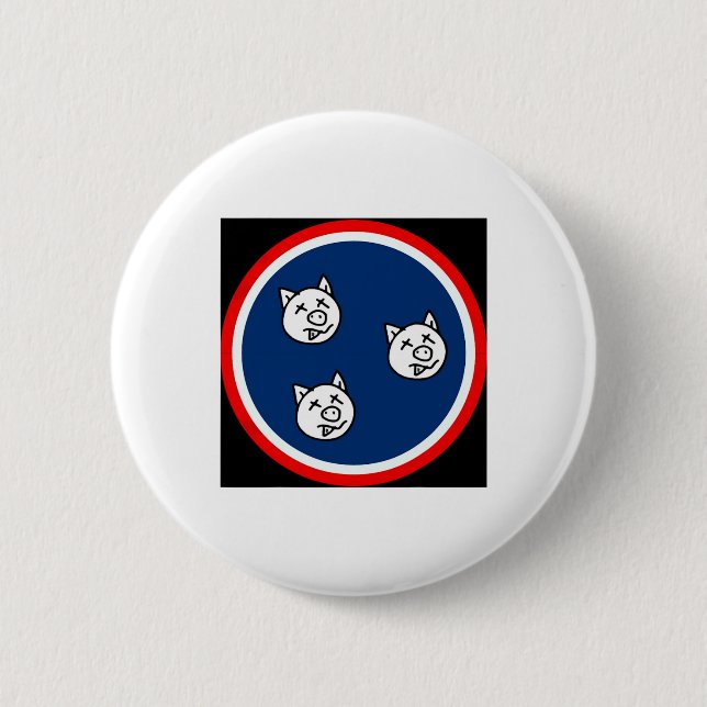 3 Little Tn Funny Grillen Button (Vorderseite)