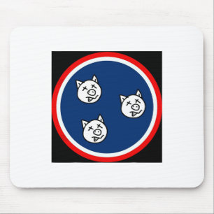 3 Little Tn Funny Grillen Mousepad