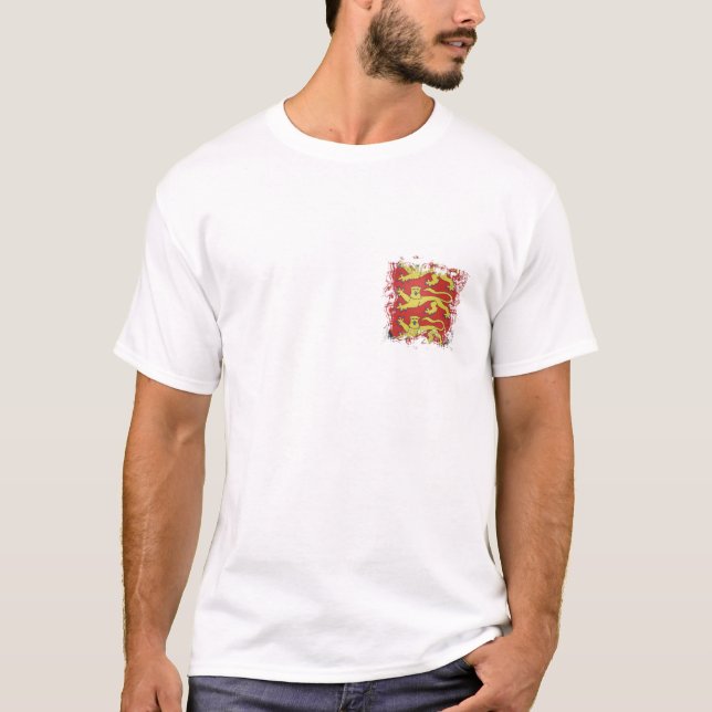 3 Löwen mit heftigem Effekt T-Shirt (Vorderseite)